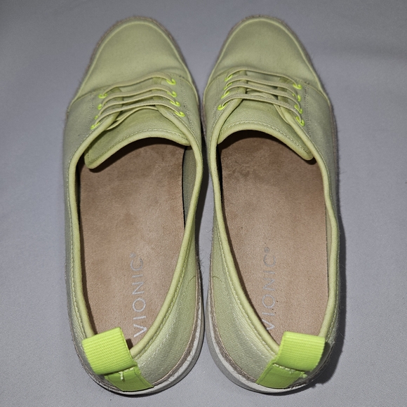 Vionic Womens Jovie Canvas Low Top Casual and Fashion Sneakers Shoes Size 8.5 - Picture 7 of 7